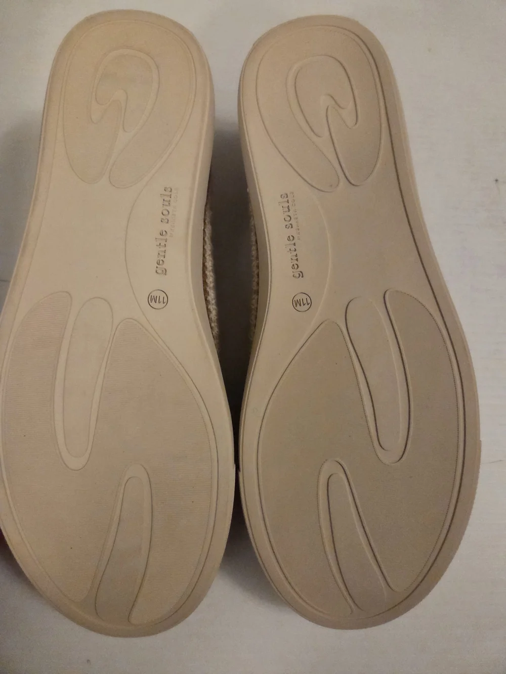 Gentle Souls Women's Suede Tassel Loafers in Beige